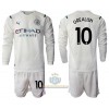 Maglia da Calcio a Maniche Lunghe Manchester City Jack Grealish 10 Trasferta 2021-22 per Bambino